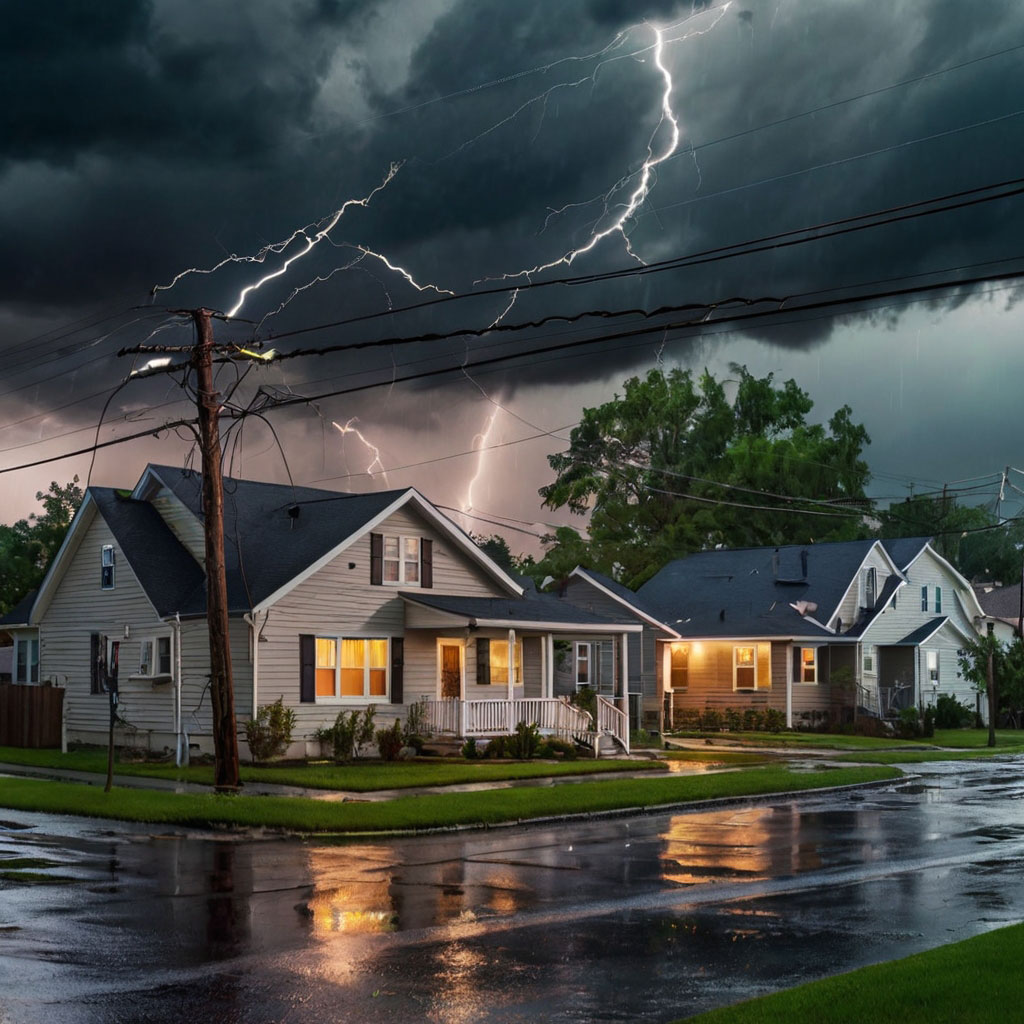 Storm Scene Photo